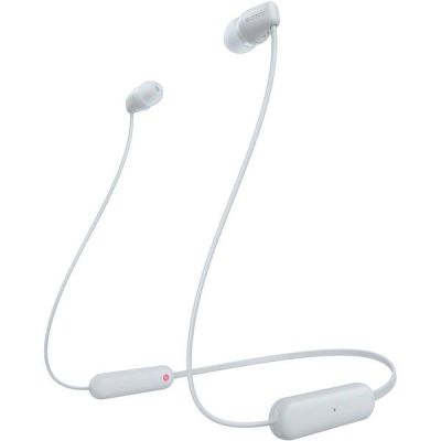 Наушники Bluetooth Sony WI-C100 White (WIC100W.CE7)