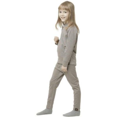 Термоштаны детские Turbat Yeti Bottom Kids steeple gray 128 серый