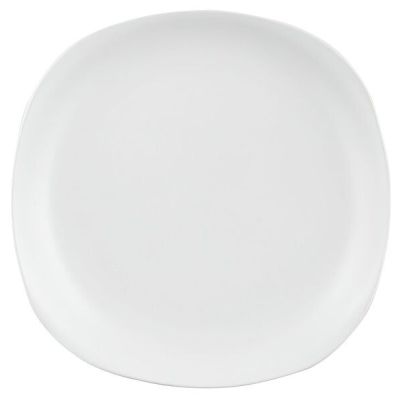 Тарелка обеденная квадратная Ardesto Molize 27х27 см, White (AR2927MW)
