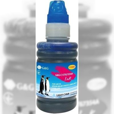 Контейнер с чернилами G&G для Epson L800 light cyan (G&G-C13T67354A)