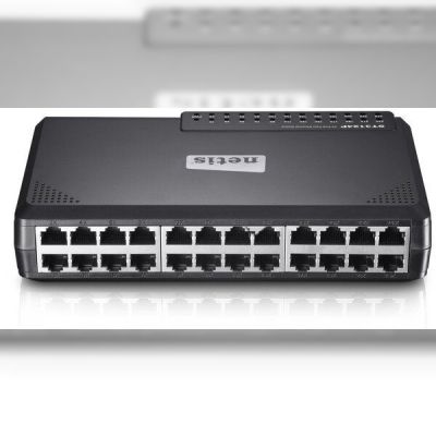 Коммутатор Netis ST3124P 24xFE, неуправляемый