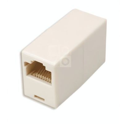Соединитель DIGITUS RJ45 to RJ45, CAT 5e, UTP, белый