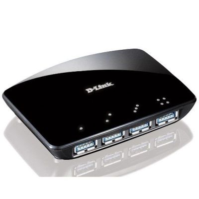 Сетевое оборудование D-Link DUB-1340 4port USB 3.0