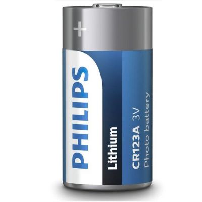 Батарейка Philips Lithium CR 123A BLI 1 (CR123A/01B)