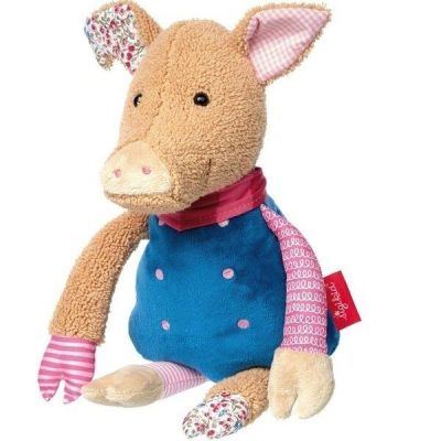 Мягкая игрушка sigikid Patchwork Sweety Свинка 31 см (38708SK)