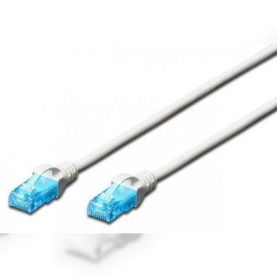 Патч-корд DIGITUS CCA CAT 5e UTP, 20м, AWG 26/7, PVC, серый