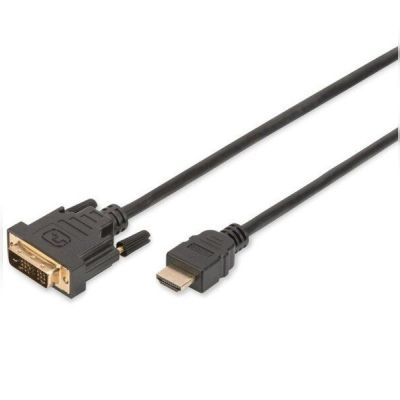 Кабель ASSMANN HDMI to DVI-D(AM/AM) 2m, black