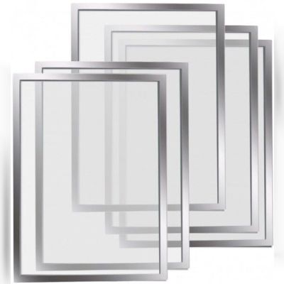 Рамки магнитные A4 серебристые Magnetofix Frame Silver Set UA