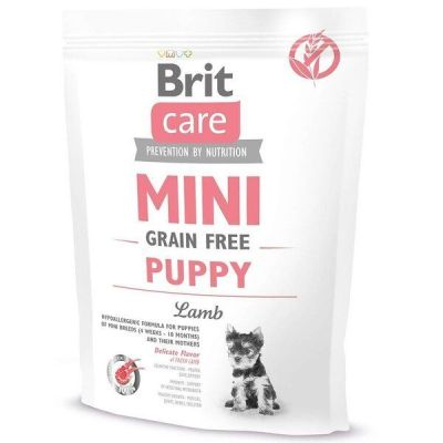 Сухой корм для щенков миниатюрных пород Brit Care Mini Grain Free Puppy 400г