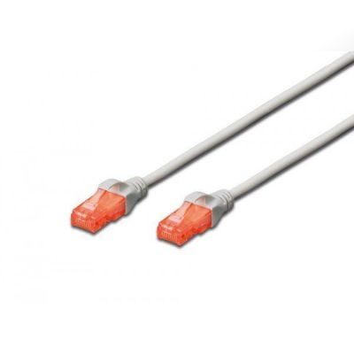 Патч-корд DIGITUS CAT 6 UTP, 30м, AWG 26/7, Cu, LSZH, серый