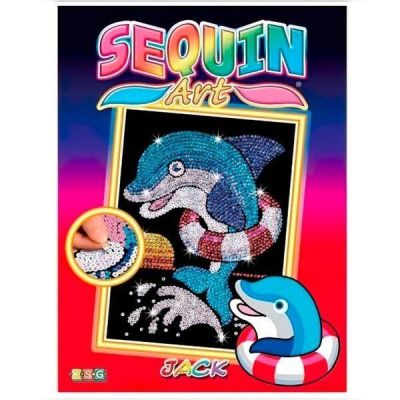 Набор для творчества Sequin Art RED Jack Dolphin (SA1304)