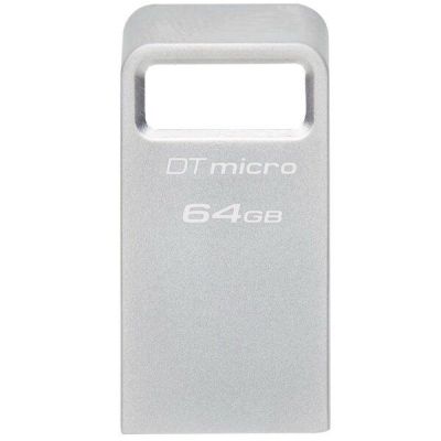 Накопитель USB 3.2 Kingston 64GB Gen1 DT Micro Metal (DTMC3G2/64GB)