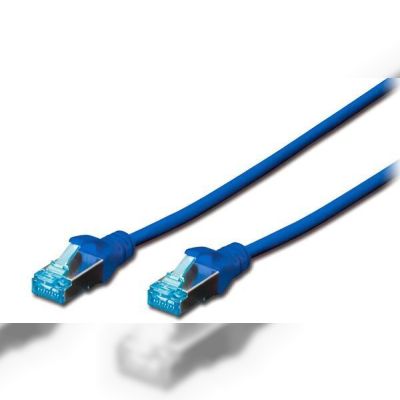 Патч-корд DIGITUS CAT 5e UTP,5м,AWG 26/7,синего цвета (DK-1511-050/B)