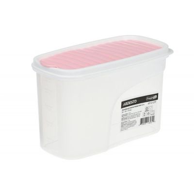 Контейнер для сыпучих Ardesto Fresh розовый 1,2 л (AR1212PP)