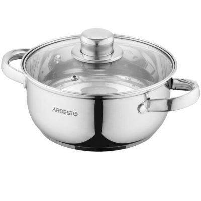 Кастрюля Ardesto Gemini Gourmet Aosta, 1.8 л, нержавеющая сталь (AR1918BC)