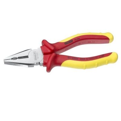 Плоскогубцы электрика Stanley MaxSteel VDE 1000V 175мм (0-84-001)