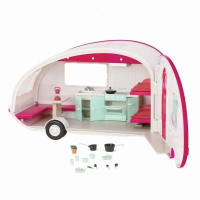 Транспорт для кукол LORI Кемпер розовый (LO37011Z)