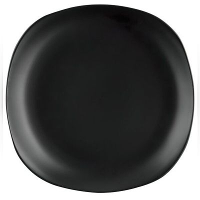 Тарелка обеденная квадратная Ardesto Molize 27х27 см, Black (AR2927MB)