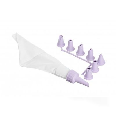 Мешок кондитерский с насадками Ardesto Tasty baking лиловый (AR2307LP)