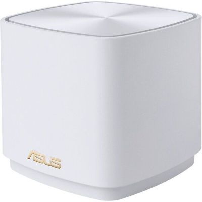 Маршрутизатор ASUS Router ZenWiFi XD4 1PK PLUS white AX1800 1xGE LAN 1x1GE WAN WPA3 OFDMA MESH