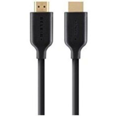 Кабель BELKIN HDMI (AM/AM) High Speed w/Ethernet 5м, BLACK,GOLD