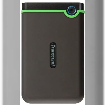 Жесткий диск TRANSCEND StoreJet 2.5" USB 3.0 2TB Iron Gray Slim (TS2TSJ25M3S)