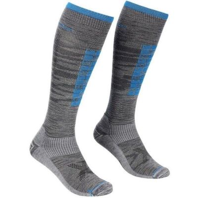 Носки мужские Ortovox Ski Compression Long Socks M grey blend 42-44 серый