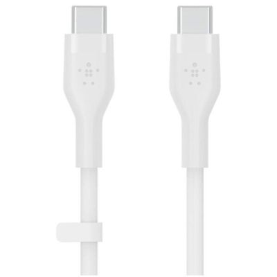 Кабель Belkin Type-C - Type-C silicone 2m White (CAB009BT2MWH)
