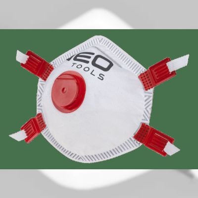 Противопылевая полумаска Neo Tools FFP3 с клапаном (97-321)