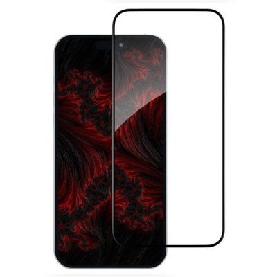 Защитное стекло 2E для Apple iPhone 15 Pro, (1 Pack),black border (2E-IP-15P-6.1-SMFCFG-BB)