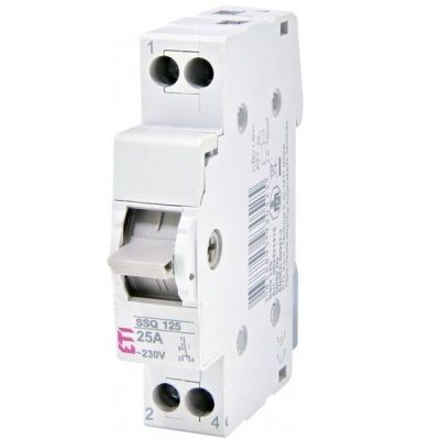 Переключатель нагрузки ETI SSQ 125 "1-0-2", 1p 25A (2421414)