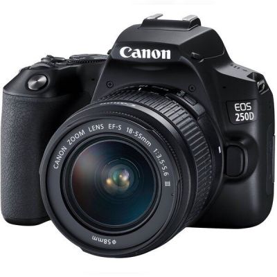 Фотоаппарат CANON EOS 250D 18-55 DC III Black (3454C009)