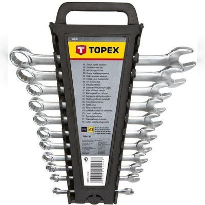 Набор ключей комбинированных TOPEX 35D757 6-22мм 12шт.