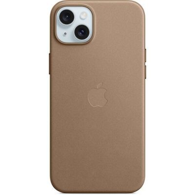 Чехол Apple для iPhone 15 Plus FineWoven Case with MagSafe Taupe (MT473ZM/A)