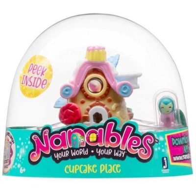 Игровая фигурка Nanables Small House Город сладостей, Кондитерская Лучшие капкейки