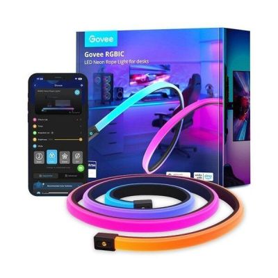 Лента светодиодная умная Govee H61C3 Neon Gaming Table Light 3м Белый (H61C33D1)