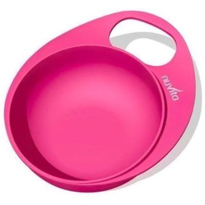 Тарелка для кормления Nuvita Easy Eating глубокая 2шт. Розовая (NV8431Pink)