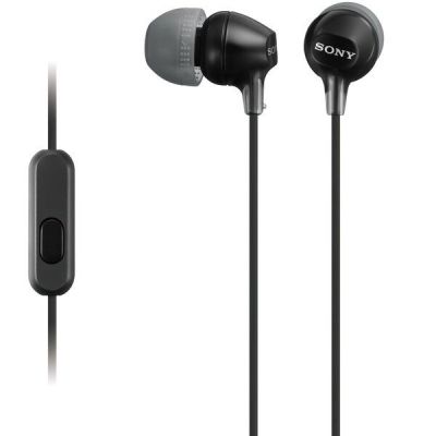 Наушники Sony MDR-EX15AP mic Black