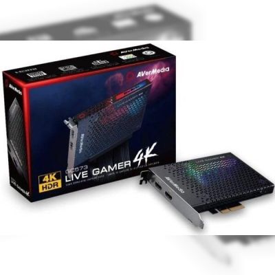 Карта захвата видео AVerMedia Live Gamer 4K GC573 Black (61GC5730A0AS)