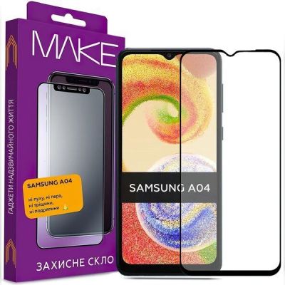 Защитное стекло MakeFuture для Samsung A04/A04s/A04e (MGF-SA04)