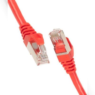 Патч-корд 2E Cat 5e, UTP, RJ45, 26AWG, 7/0.16 Cu, 1.00 m, PVC, Red (2E-PC5ECOP-100RD)