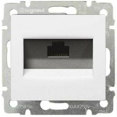 Розетка Legrand Valena Classic 1XRJ45