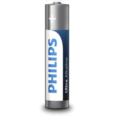 Батарейка Philips Ultra Alkaline AAA BLI 4 (LR03E4B/10)