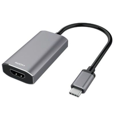 Переходник 2E USB-C - HDMI, 0.21m, Space grey (2E-W1409)