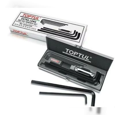Набір шестигранників Toptul 1.5-14 мм 9 шт (GAAD1509)