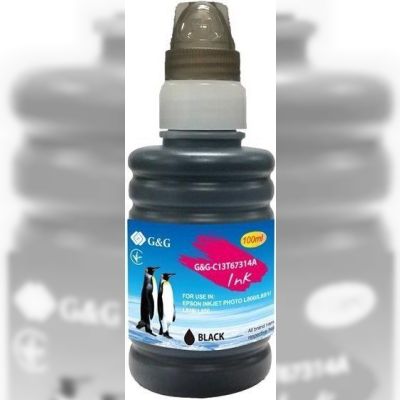 Контейнер с чернилами G&G для Epson L800 black (G&G-C13T67314A)
