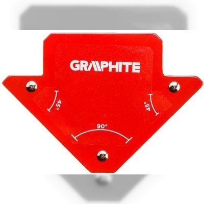 Магнитный сварочный угольник VERTO GRAPHITE 56H901