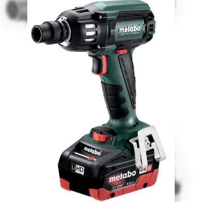 Акумуляторний ударний гайкокрут Metabo SSW 18 LTX 400 BL LiHD 2x4.0 Ah (602205800)
