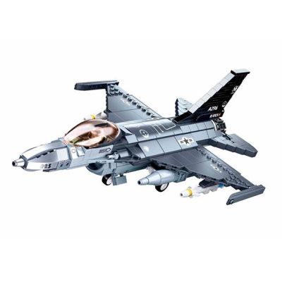 Конструктор Sluban Model Bricks Військовий літак (M38-B0891)