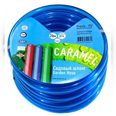 Поливальний шланг Presto-PS Caramel 3/4", 30 м (синій) (CAR B-3/4 30)